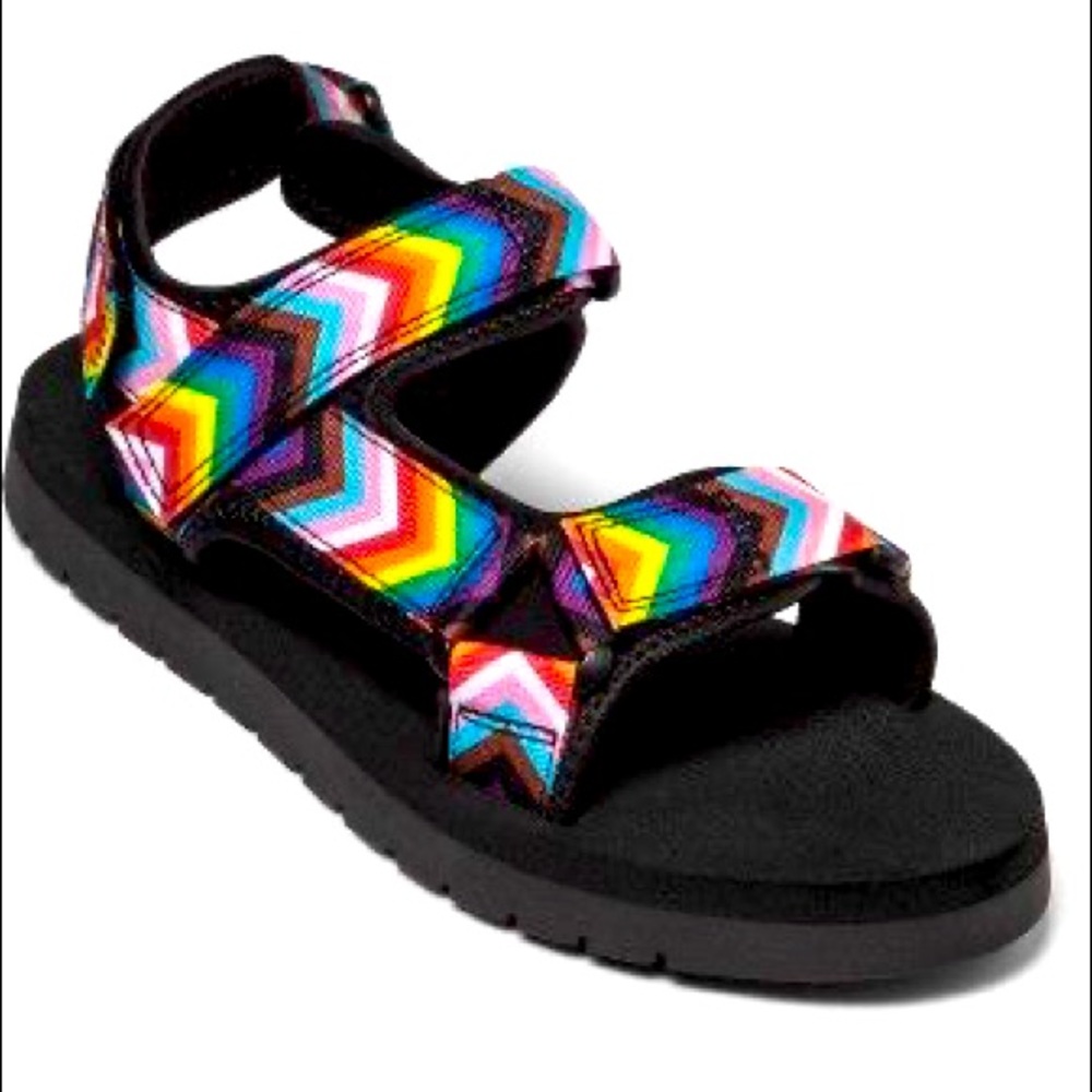 Womens PRIDE sandals NWT
